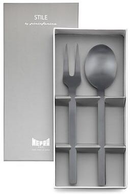 Mepra Stile Ice Bronze By Pininfarina Serving Set