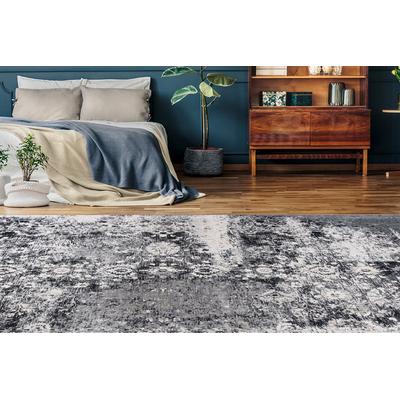 Teppich ARTE ESPINA "Saphira 400", grau, B:200cm H:6mm L:290cm, Polyester, Teppiche, Teppich
