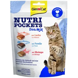 GIMCAT Nutri Pockets Sea mix 150g drei Geschmacksrichtungen