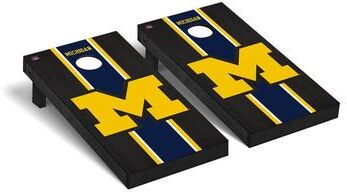 Skip's Garage Michigan Wolverines 2x4 Pro Cornhole Boards - V6