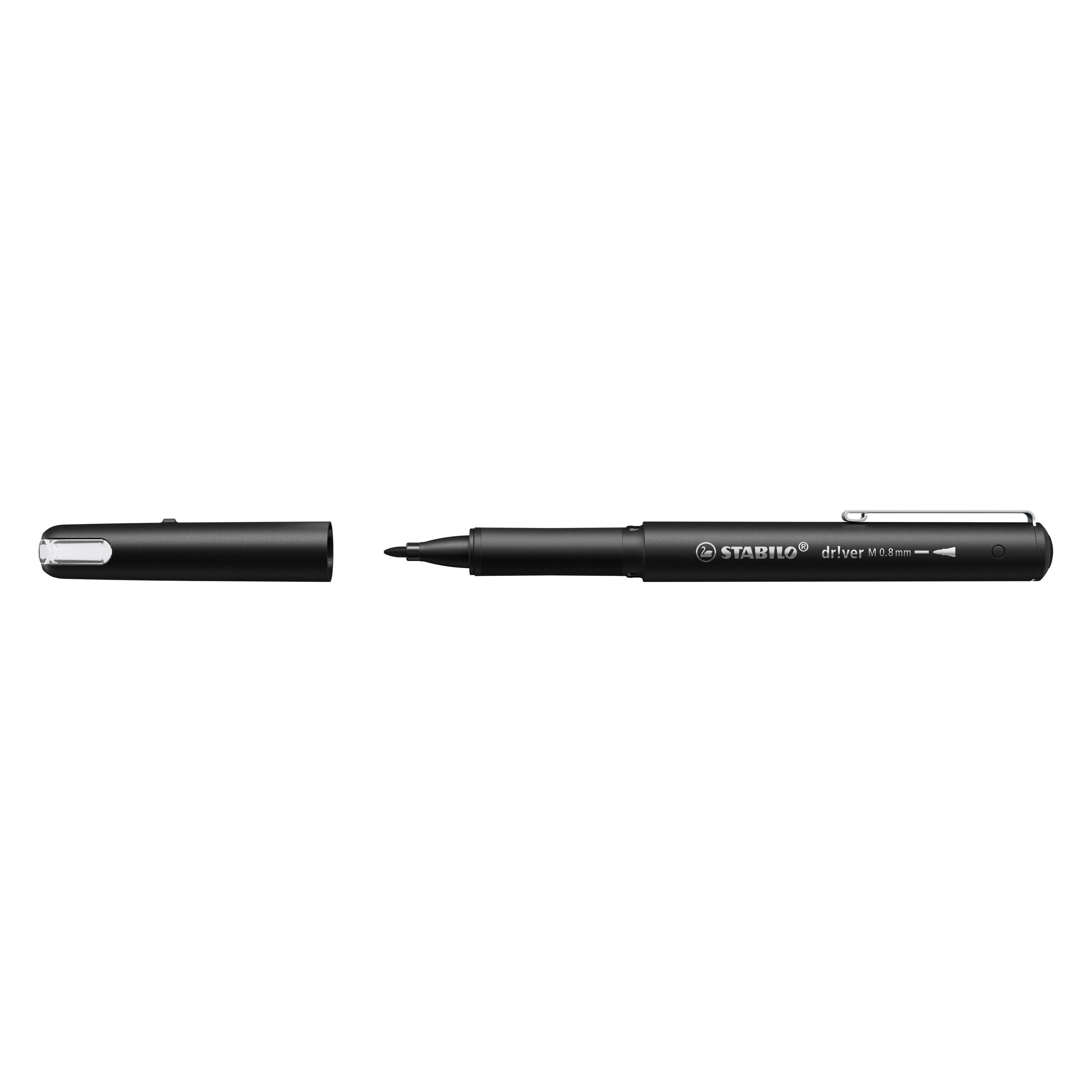 Stabilo Driver Medium 0.8mm Schwarz (1x) (1089/46)