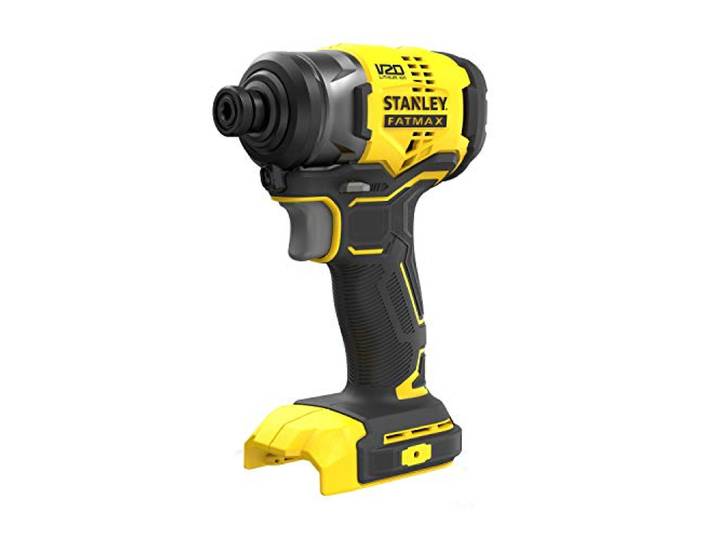 Stanley FATMAX Visseuse à Impacts Sans Fil 18V Lithium Ion Moteur Brushless 170 Nm 3500 cps/mn Sans Batterie ni Chargeur Gamme FATMAX V20 SFMCF810B-XJ