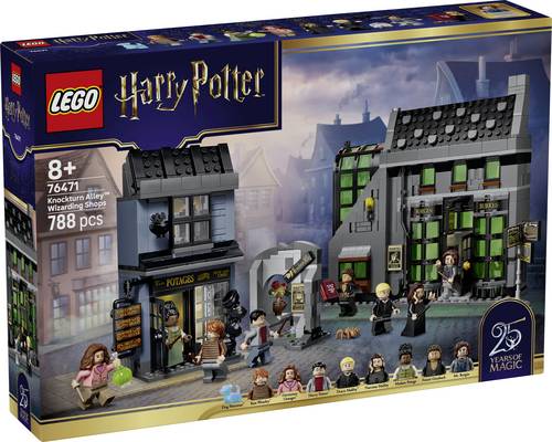 76471 LEGO HARRY POTTER Zaubererläden in der Winkelgasse Bauset Fantasy-Spielzeug 8 Minifiguren für Rollenspiele
