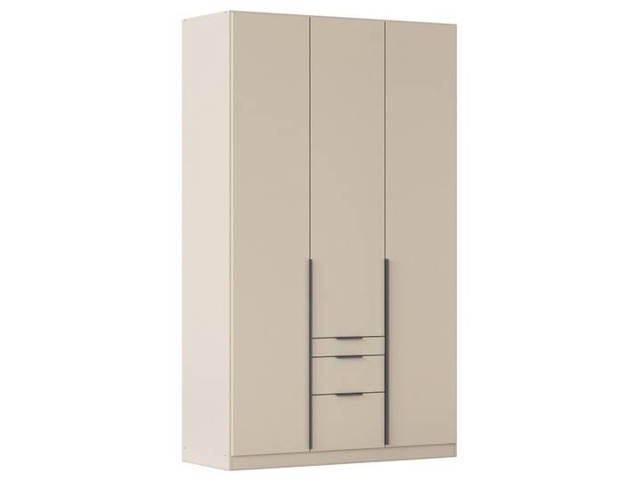 Rauch Möbel Drehtürenschrank Rauch Alabama, Champagner, 6 Fächer, 3 Schublade(n) Schubladen, 136x229x54 cm, Blauer Engel, Goldenes M, BQ - Bündnis für Qualität, Made in Germany, in verschiedenen Größen erhältlich, Schlafzimmer, Kleiderschränke, Drehtürenschränke