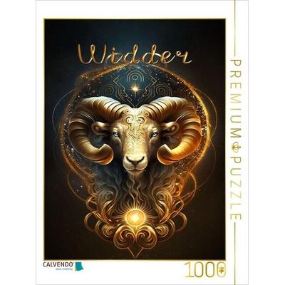 CALVENDO Puzzle Widder 21. März - 20. April | 1000 Teile Lege-Größe 64x48cm Foto-Puzzle für glückliche Stunden