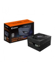 Gigabyte MODULAIRE 1000W 80 PLUS PLATINUM CONDENSATEURS 100% JAPONAIS SUPPORT PCIE GEN 5.0 GRAPHICS CARD VENTILATEUR A ROULEMENT FLUIDE DYNAMIQUE FDB DE 120 MM (GP-AE1000PM PG5)