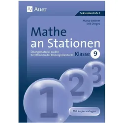 Mathe an Stationen, Schulbücher von Marco Bettner, Erik Dinges