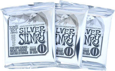 Ernie Ball Silver Slinky John Mayer 3 Box