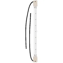 RADIUM Ralotherm Infrarotstrahler mit Kabel, ITT 1000W 235V-0826 S, zweiseitig gesockelt, regelbar RA24317348