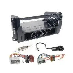 Autoradio 1-DIN Einbaurahmen Radioblende+Adapterkabel Einbauset für Chrysler ...