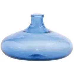 Zafferano Die mundgeblasene Borosilikatglas-Vase Un Fiore in Blau besticht durch ihr elegantes Design und 19 cl Volumen als ideales Wohnaccessoire.
