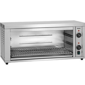 Bartscher Überbackgerät 700-2Z II, 100532, Salamander, 4400 W, 91 x 42,5 x 29,5cm, Edelstahl
