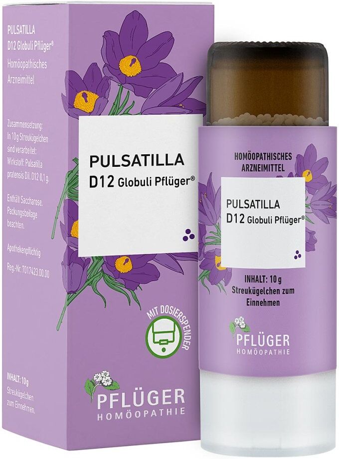 Pulsatilla D12 Globuli Pflüger