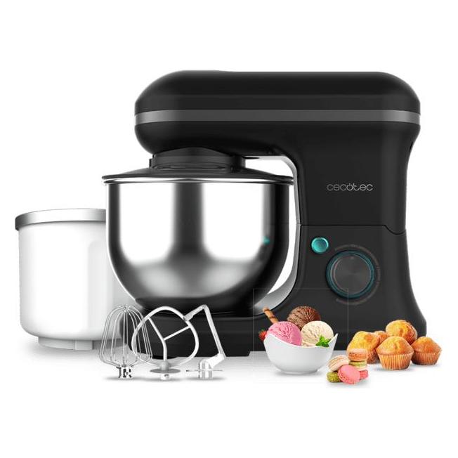 Cecotec Robot planetarny Mikser planetarny Cecomixer Merengue 5L 1200 Ice-Cream Black (5 l, 1200 W) (59083325)