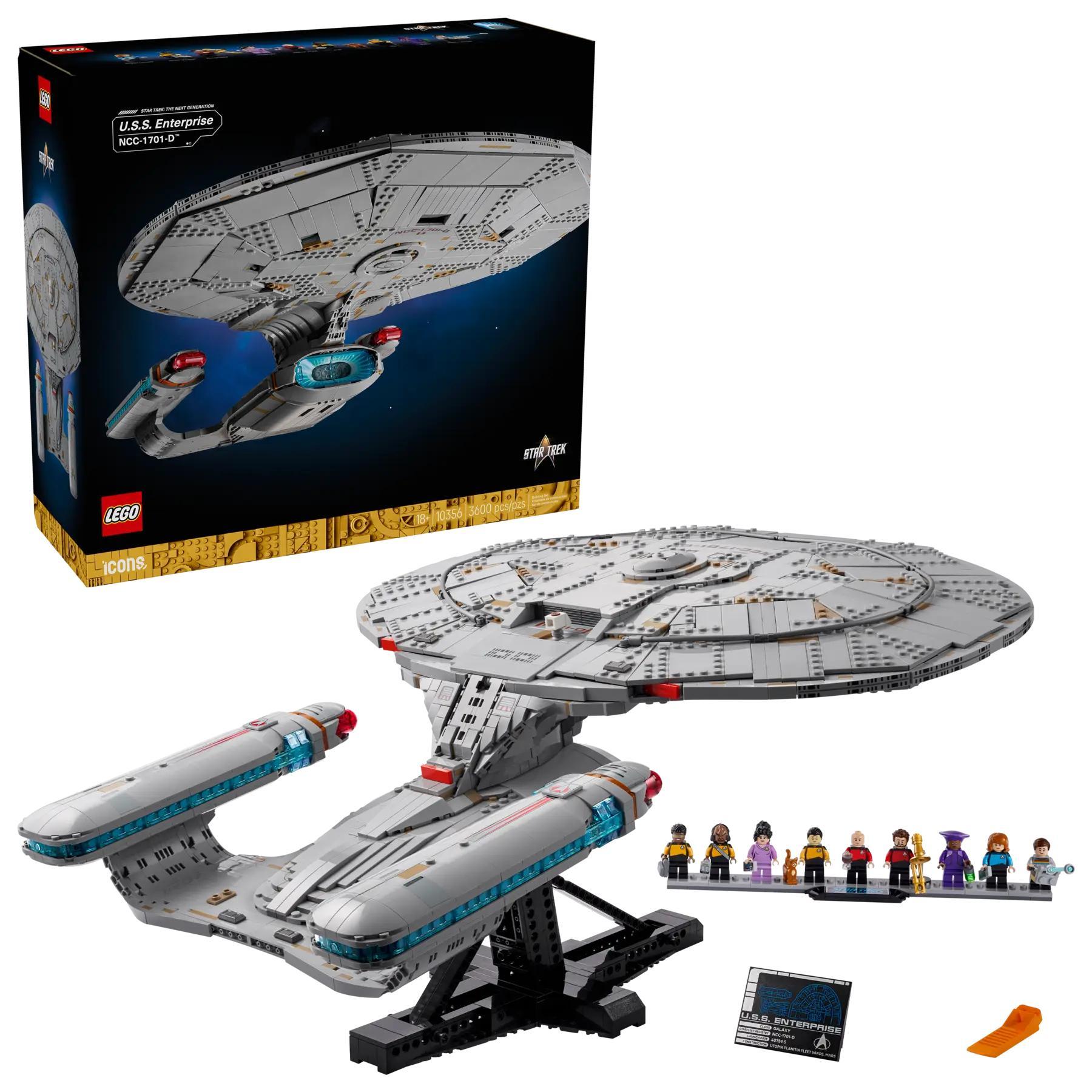 LEGO ICONS Star Trek: U.S.S. Enterprise NCC-1701-DTM, Bausatz, 18 Jahr(e), Kunststoff, 3600 Stück(e), 5,67 kg