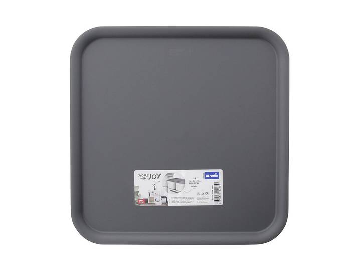 Rotho Box Brisen Anthrazit 29.6 × 29.6 × 1.2 cm 18 l