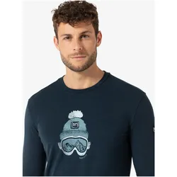 Super Natural, Herren, Funktionsshirt, Gogeanie Brush (S), Blau
