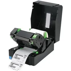 TSC TE210 Etikettendrucker Direkt Wärme/Wärmeübertragung 300 x 300 DPI Verkabelt (300 dpi), Etikettendrucker, Schwarz