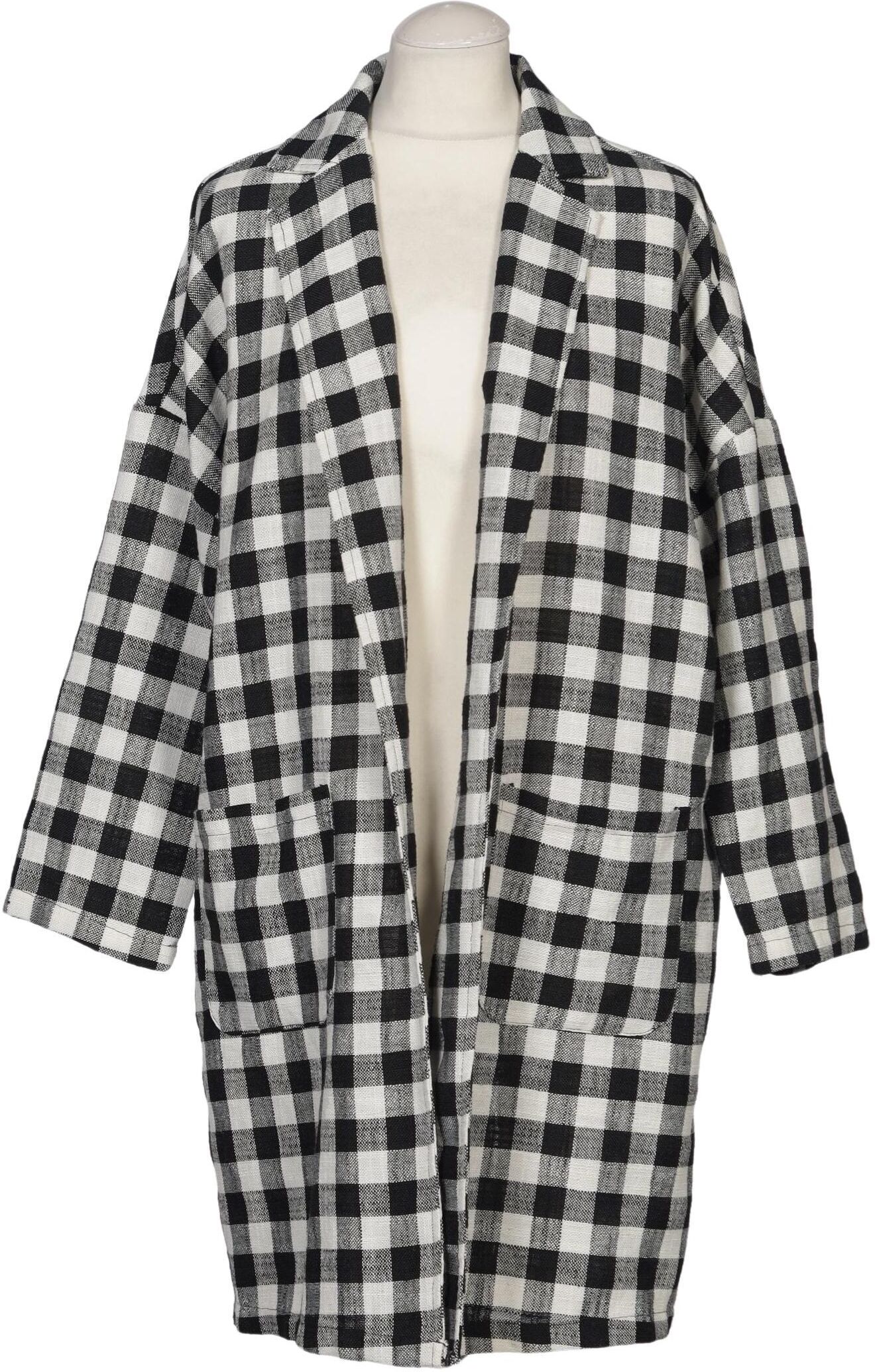 Forever 21 Damen Mantel, Mehrfarbig, Gr. M, Synthetik / Hanf - Second Hand