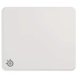 SteelSeries QcK Heavy L White (Kabelgebunden), Maus, Weiss