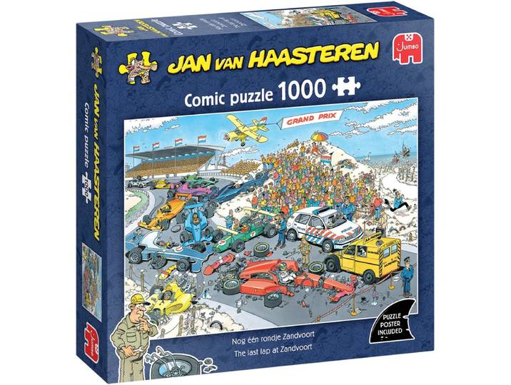 Jan van Haasteren - Nog één rondje Zandvoort - Puzzel 1000 stukjes (1000 stuks)
