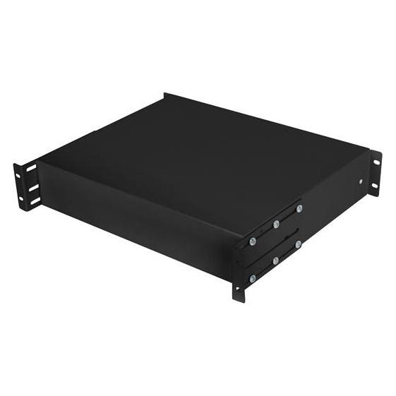 Lanberg SZUFLADA DO SZAF 19 2U 360MM CZARNA (2U/483X360MM UDŹWIG DO 90KG MONTAŻ 4 PUNKTOWY) (AK-2001-B)