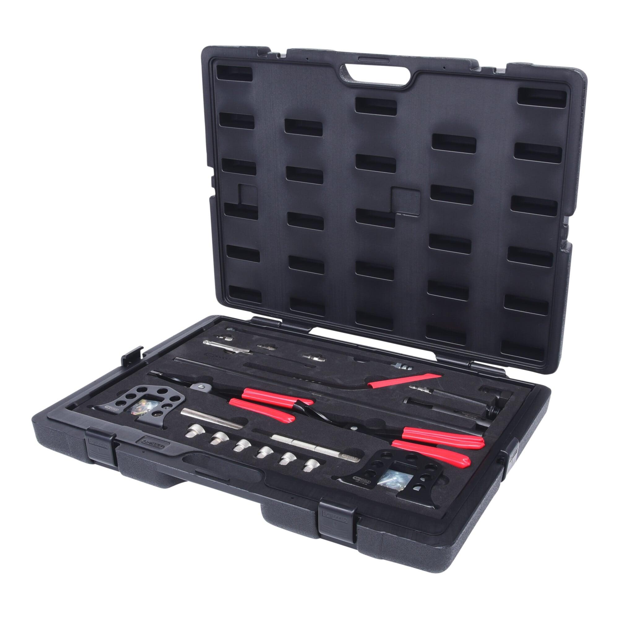 KS Tools Ventil Montage und Demontage Werkzeug-Satz, 25-teilig (150.1100)