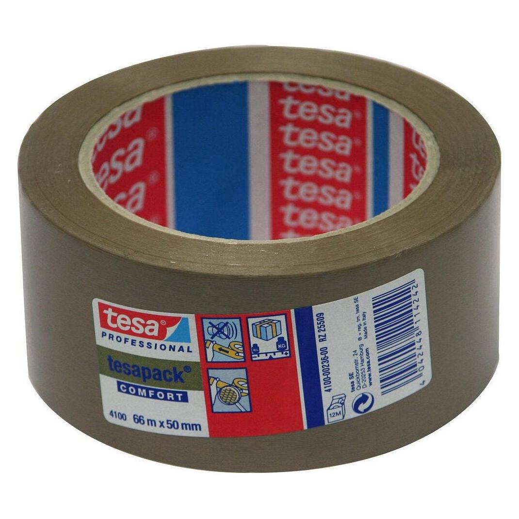 tesa Klebeband tesapack Comfort 4100 50mm x 66m chamois (50 mm) (04100-00236-00)
