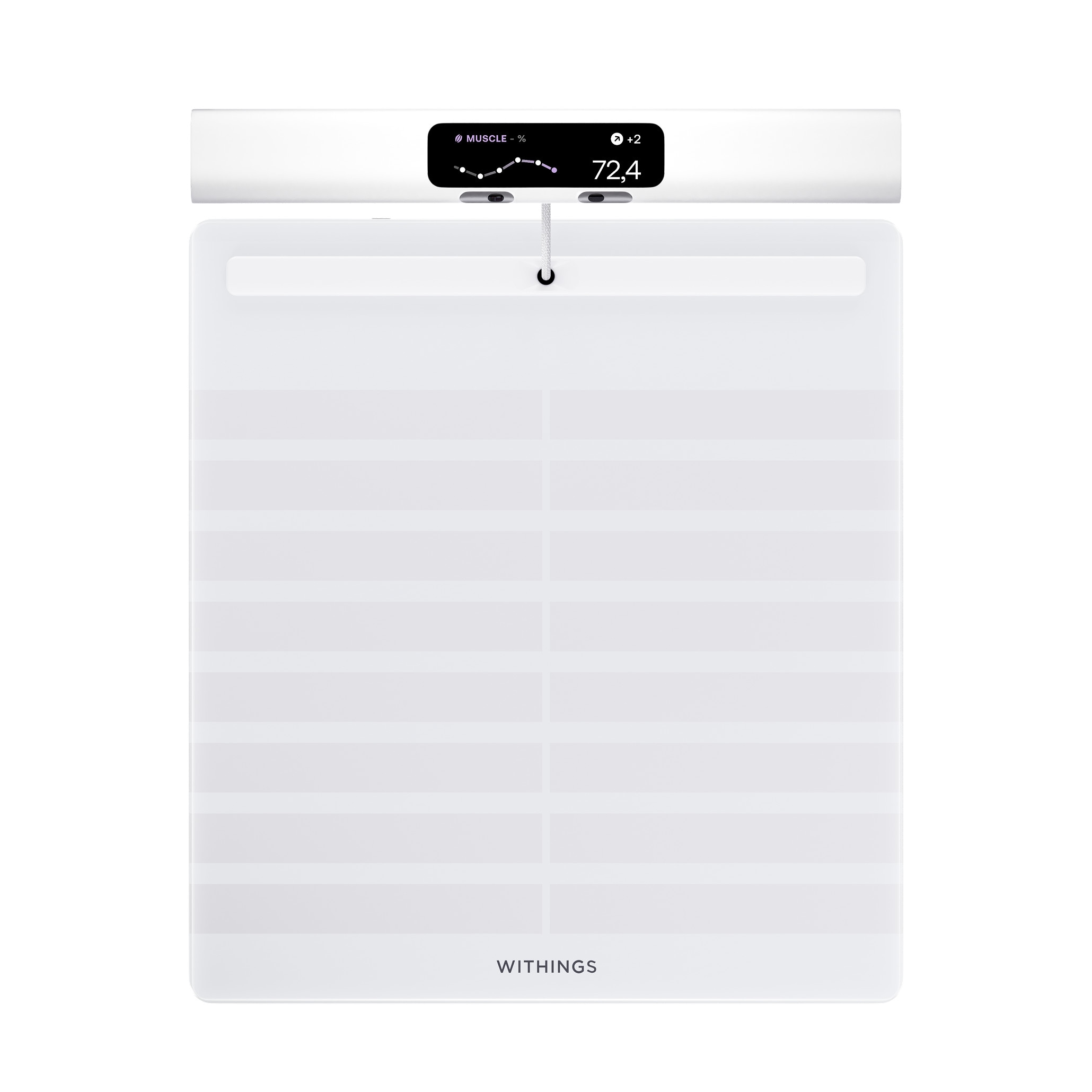 Withings Body Scan 2 smarte Körperwaage weiß 266676