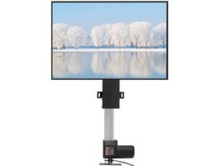 VEVOR Support Tv Télévisions 66 à 152,4 cm Pied Tv Universel Téléviseur LCD/LED/Plasma Incurvés Hauteur Réglable 107,4-187,4 cm Charge Maximale 60 kg