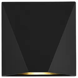 Außenwandleuchte Beekman Schwarz max. 6 Watt Wandlampe