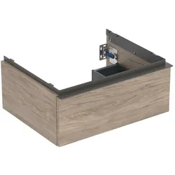 Geberit iCon Waschtisch-Unterschrank 502310JR1 59,2x24,7x47,6cm, nussbaum/Griff lava matt