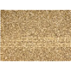 Faktorei Teakholz-Teppich Timber, 80 x 150 cm