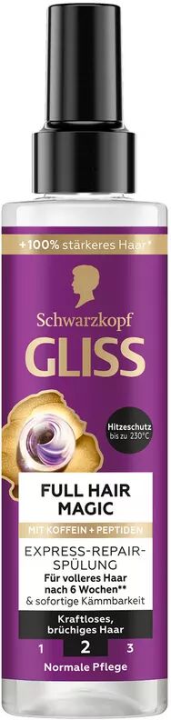 Gliss Kur - Express-Repair-Spülung Full Hair Magic, 200 ml