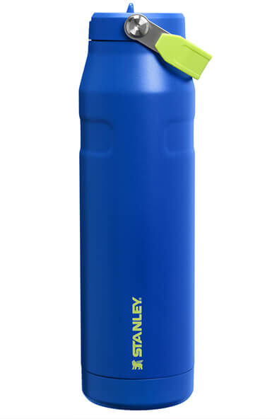 Stanley IceFlow 2.0 1.06L Cobalt Chartreuse Flip Straw Bottle