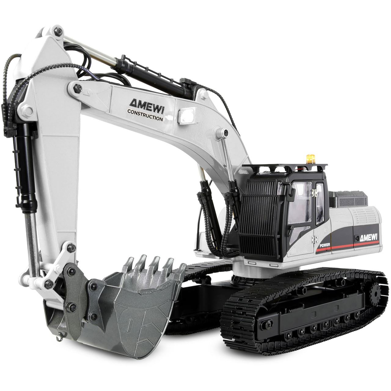 Amewi G705E Bagger Metall 1:14 RTR weiß