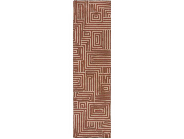 Teppich Xenji natur Anderes Muster Polyester 80 x 300 cm