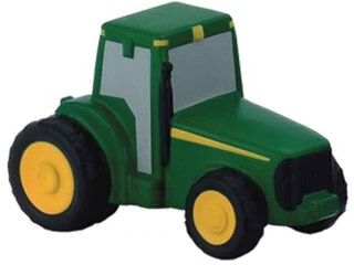 Trattore Antistress Verde in Poliuretano 8.8x6x5.5cm Personalizzate o neutre