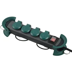 Bachmann, Steckdosenleiste, Hook Outdoor (4x, CEE 7/3, 4 m)