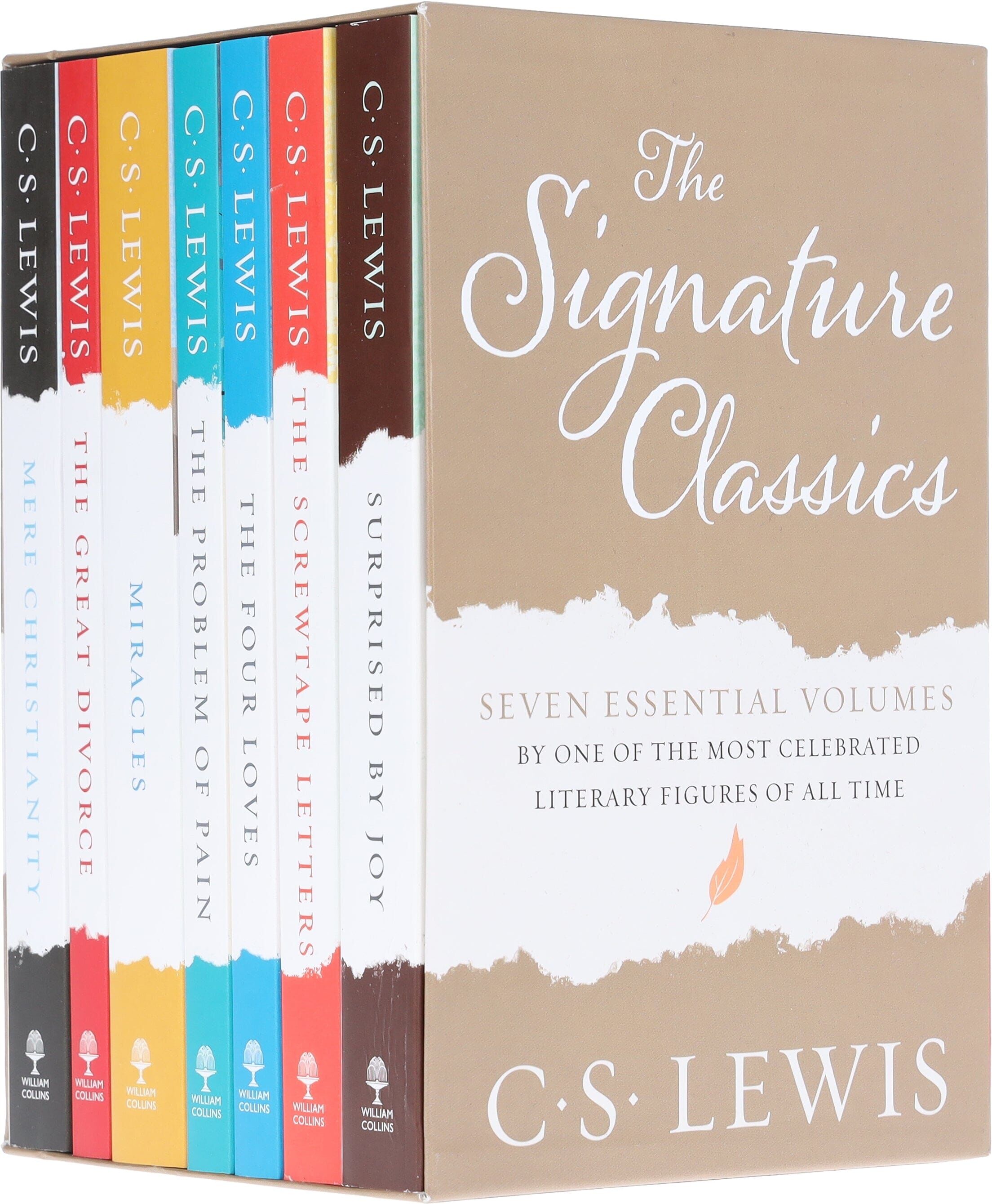 The Complete C. S. Lewis Signature Classics 7 Books Box Set - Ages 14+ - Paperback HarperCollins Publishers