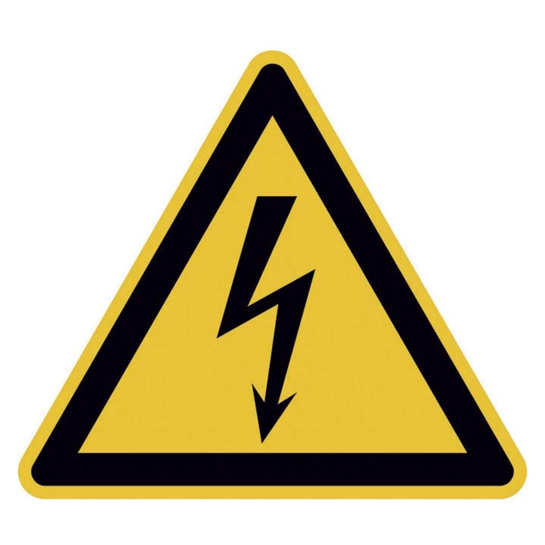 BRW Warnschild Elektrische Spannung (538010.0900)