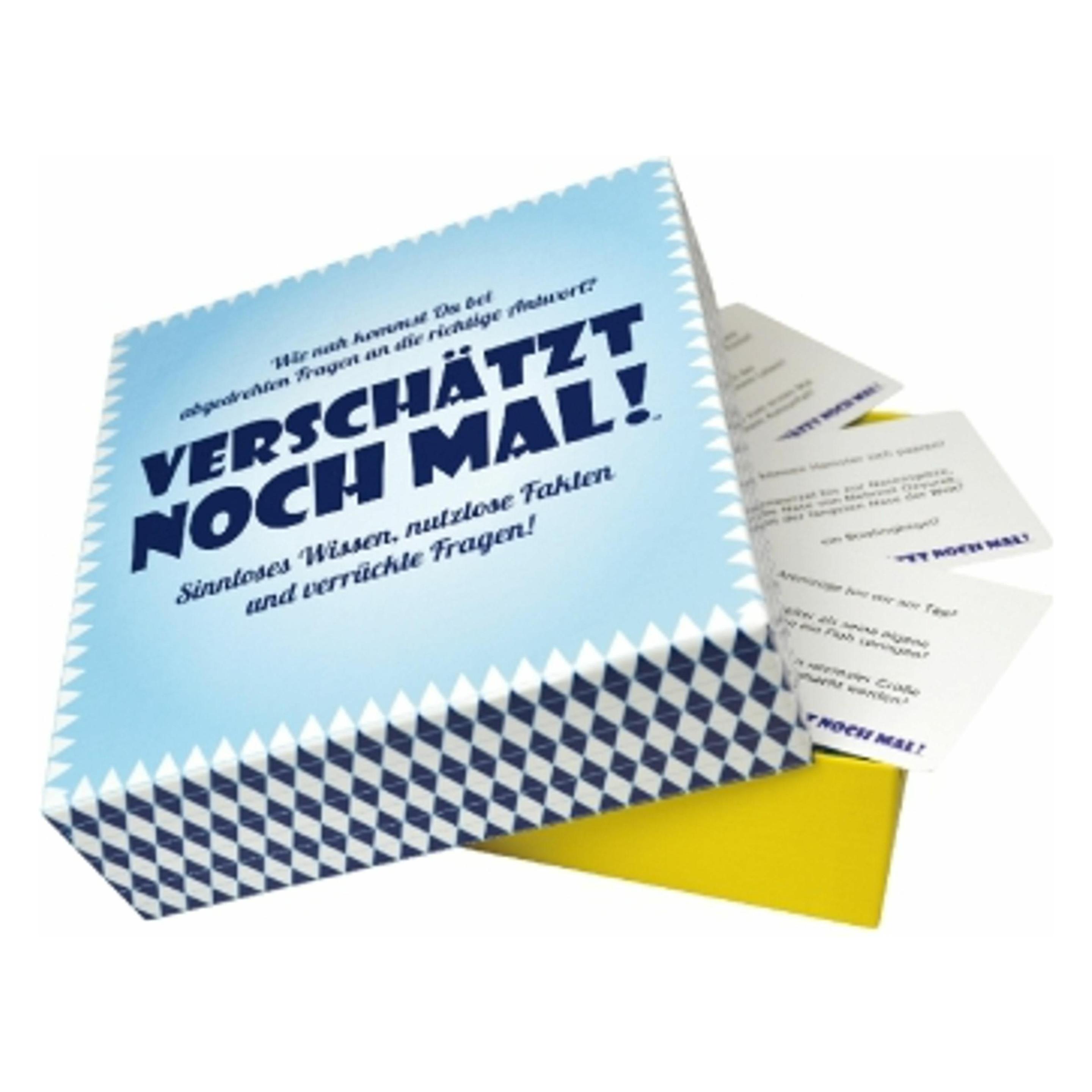 Kylskapspoesi Gesprächsstoff: Verschätzt noch mal! (Deutsch, 2 - 6 Spieler) (KYL43008)