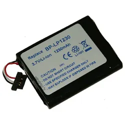 Akku für DUNLOP NAVI 6000, Akku-Typ BP-LP1200, BP-LP1230, E3MC07135211, 3,7 V, 1250 mAh