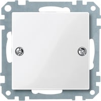 Blindabdeckung mit Klappdeckel aus Thermoplast glänzend weiß, Retail