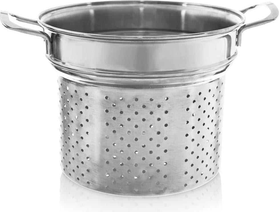 Northix Stalen inzetstuk voor pastakookpan, 24 cm, 8 liter