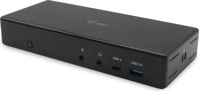 i-tec USB-C Quattro Display-Dockingstation mit Stromversorgung 85 Watt + Ladeadapter