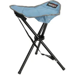 3Bein Dreibeinhocker Campinghocker Anglerhocker Tragegurt Petrol H51cm