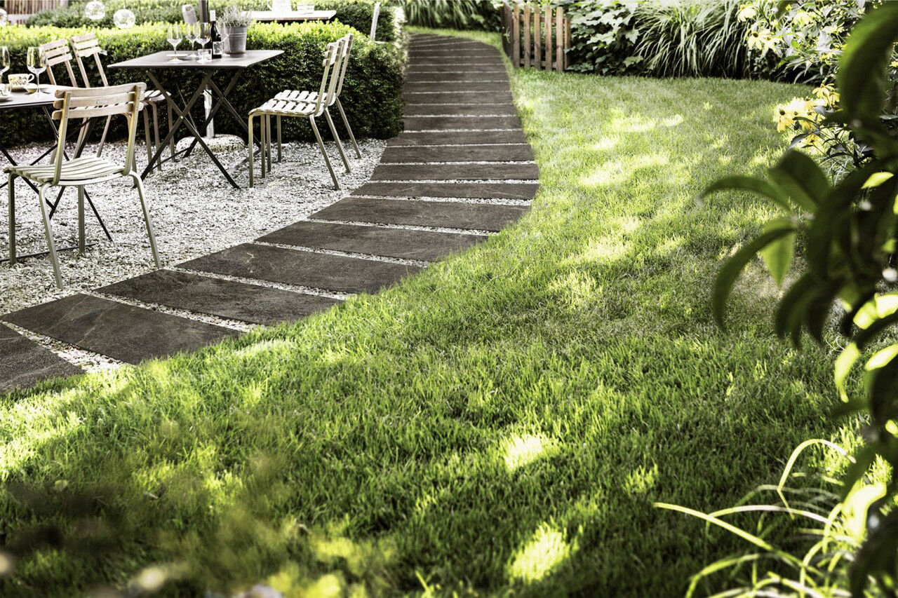 Weitere Terrassenplatte Feinsteinzeug 40Quarzo 81 x 40,5 x 2 cm anthrazit