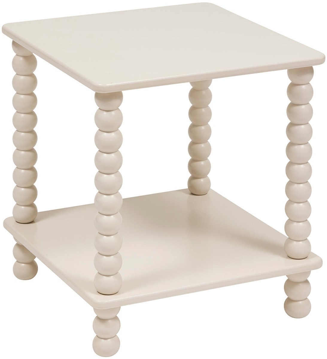 Bijzettafel Mico Ivoor B: 45 cm, D: 40 cm, H: 40 cm