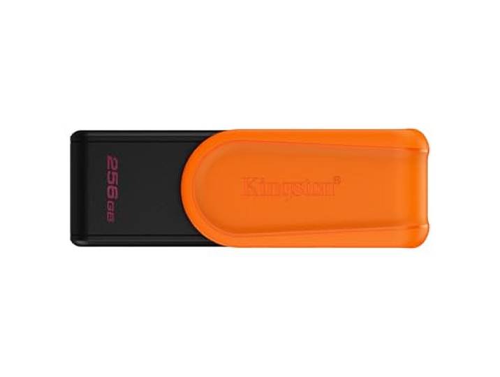 Kingston DataTraveler Exodia S USB-Stick - 256GB - USB 3.2 Gen 1 - USB Type A - Zwart/Oranje